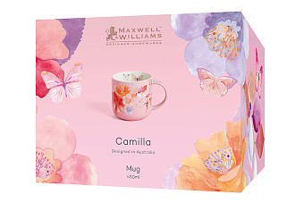 Кружка Camilla, розовая, 0,45 л